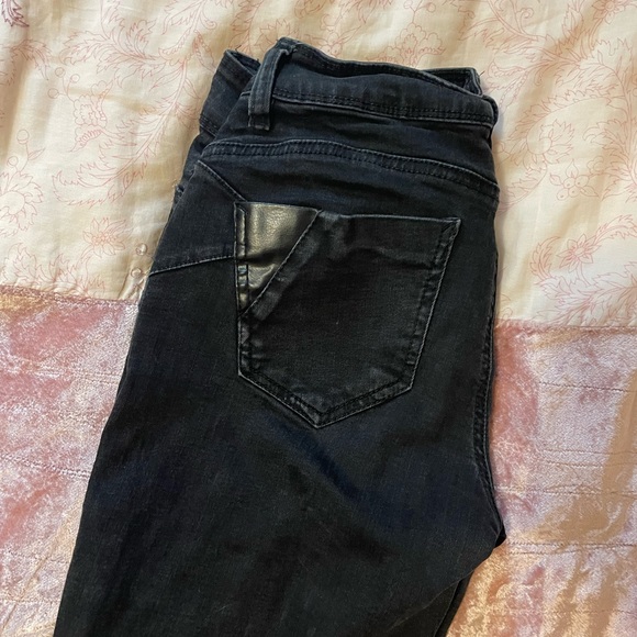 Black low rise skinny jeans - Picture 2 of 2